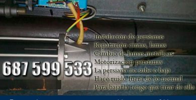 Arreglar persiana electrica