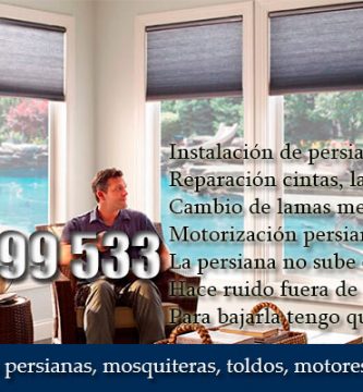 Persianas motorizadas ( Reparación, instalación mantenimiento ) 3 Persianas motorizadas
