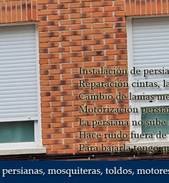 Reparación persianas Azcoitia