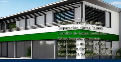 reparación persianas en Pasaia